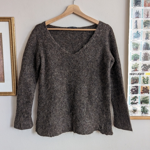 Sarah Pacini Sweaters - Sarah Pacini Mohair and Merino Sweater